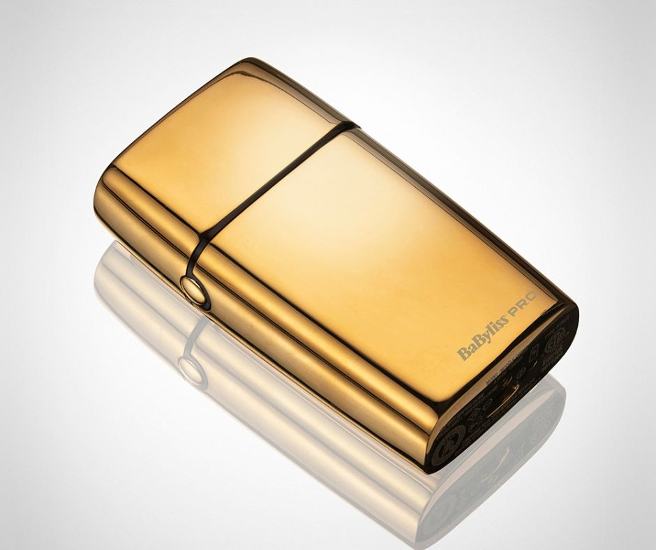 BaByliss Pro Titanium Dual Foil Cordless Shaver Gold - view 3