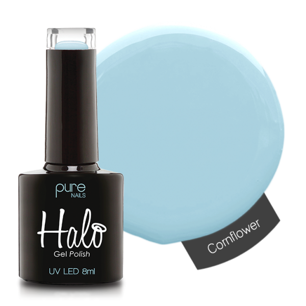 Halo Gel Polish - Cornflower (8ml) - Ultimate Hair and Beauty