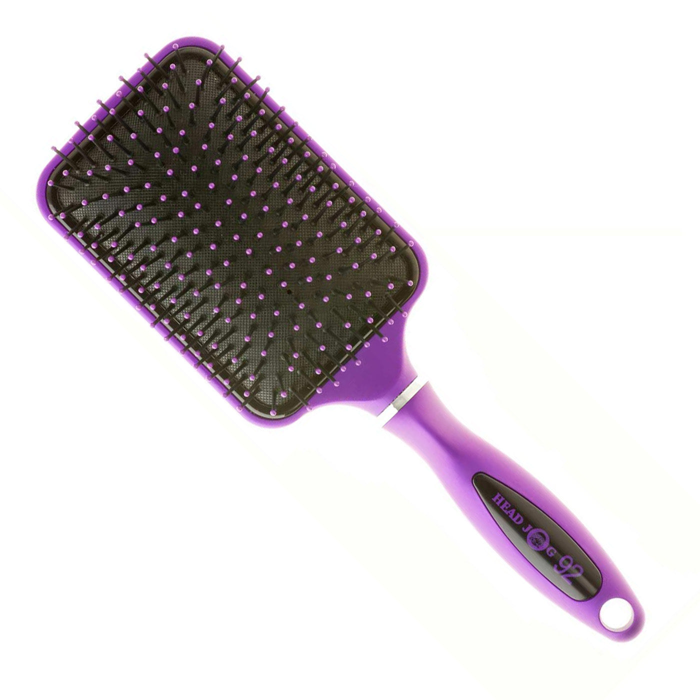 Head Jog Ceramic Ionic Purple 92 - Paddle Brush - Ultimate Hair and Beauty