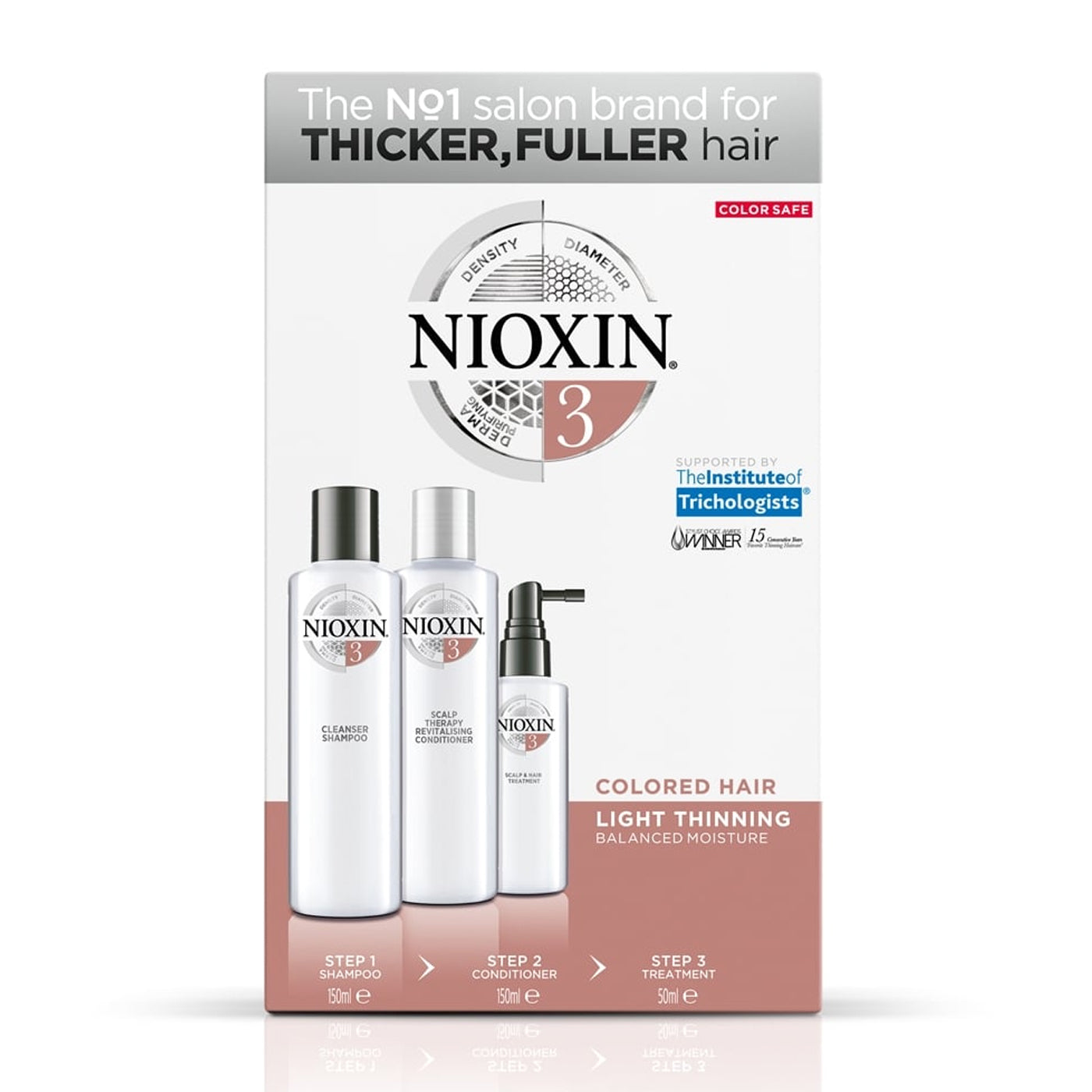 Nioxin Hair System Starter Kit 3 - Ultimate Hair and Beauty