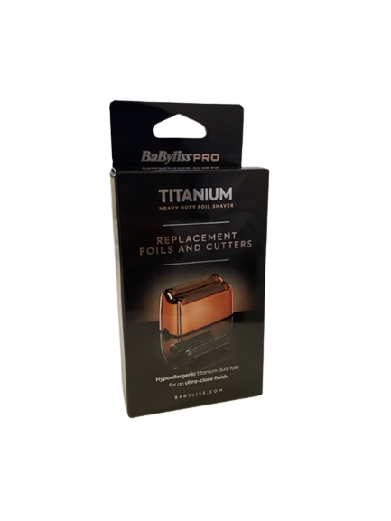 BaByliss Titanium Foil Shaver Replacement Foils Rose Gold - view 2