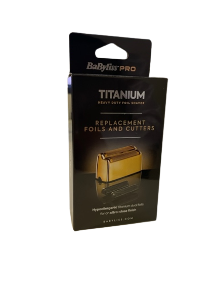 BaByliss Titanium Foil Shaver Replacement Foils Gold - view 2