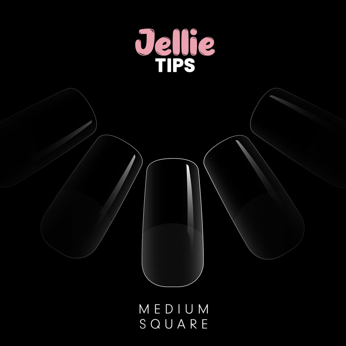 Halo Jellie Tips (Medium Square)