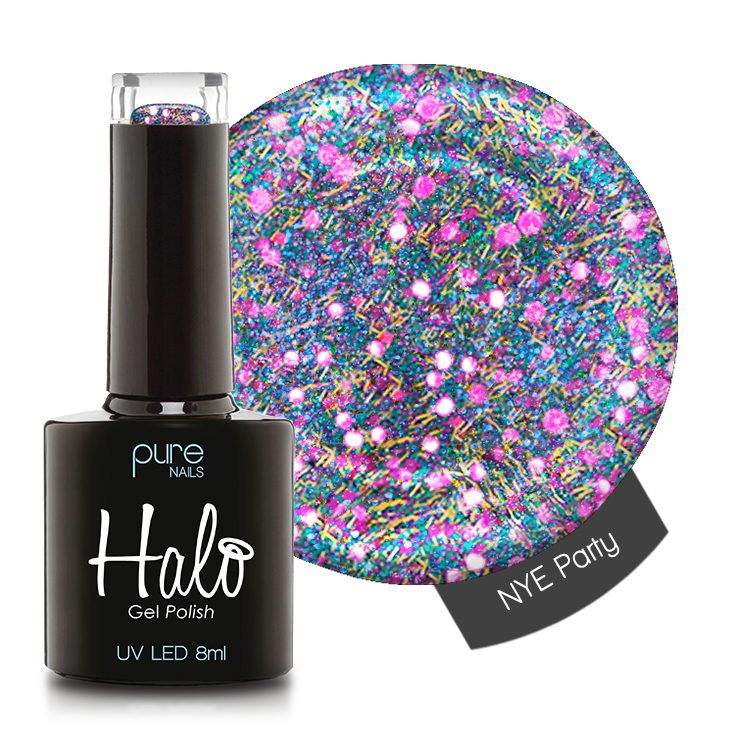 Halo Gel - NYE PARTY (NYE 2020 Collection) (8ml) - Ultimate Hair and Beauty