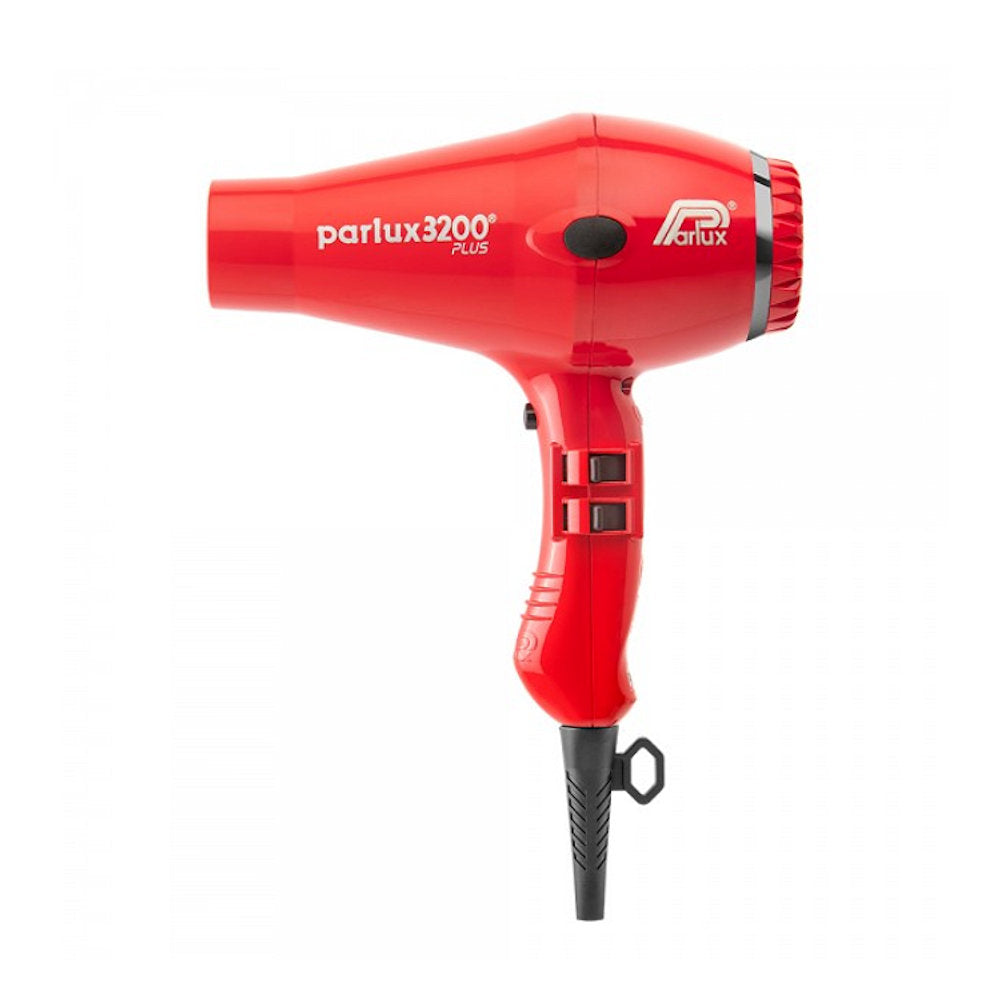 Parlux 3200 Plus Hairdryer - Red - Ultimate Hair and Beauty