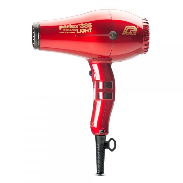 Parlux 385 Powerlight Hairdryer - Red - Ultimate Hair and Beauty
