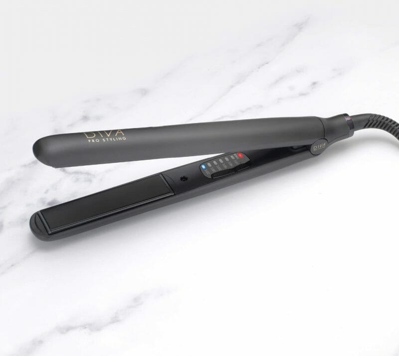 Diva Pro Styling Digital Styler, Hair Straightener Onyx