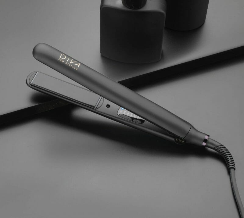 Diva Pro Styling Digital Styler, Hair Straightener Onyx