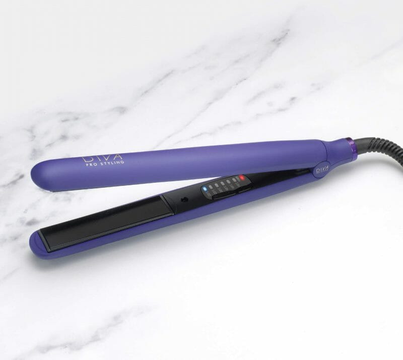 Diva Pro Styling Digital Styler, Hair Straightener Violet