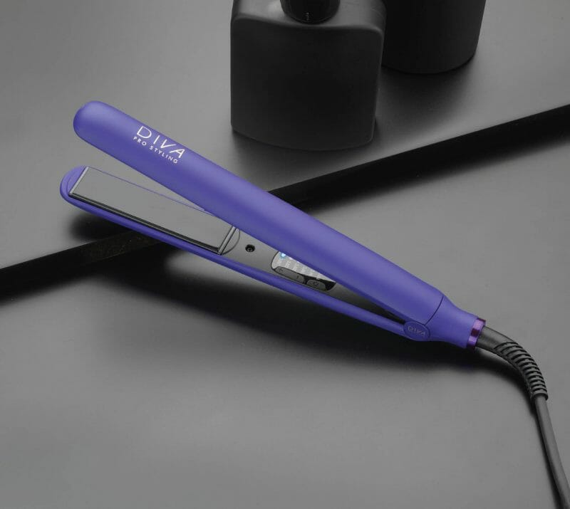 Diva Pro Styling Digital Styler, Hair Straightener Violet
