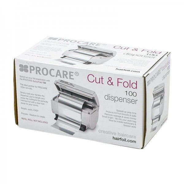 Procare Cut & Fold Foil Dispenser - White - Ultimate Hair and Beauty