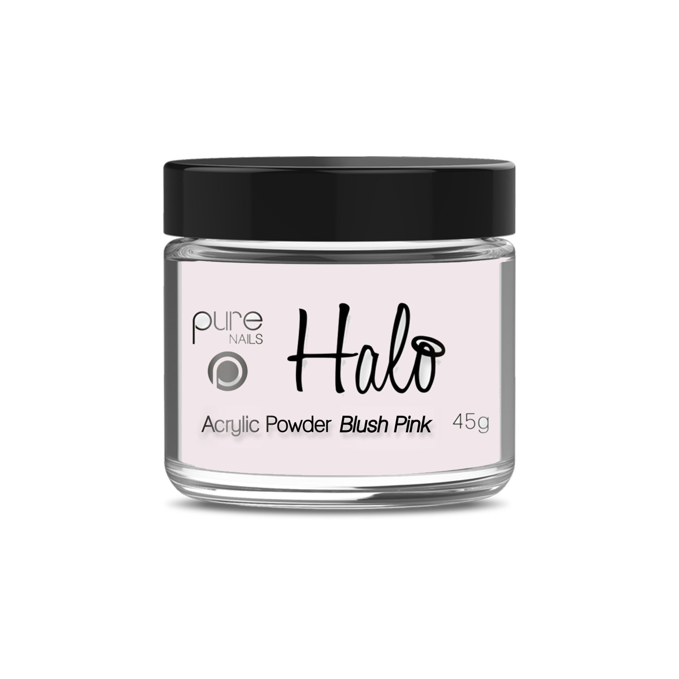 Halo Acrylic Powder - Blush Pink (45g) - Ultimate Hair and Beauty