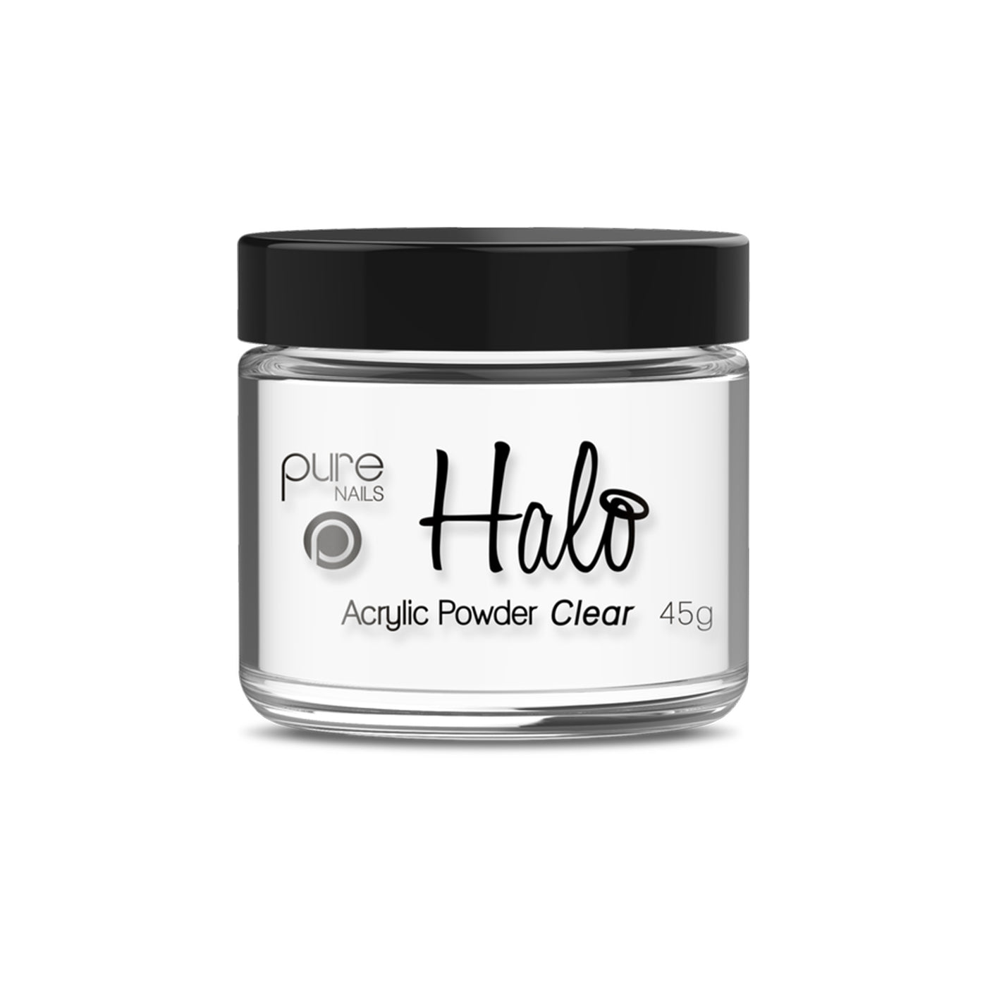 Halo Acrylic Powder - Clear (45g) - Ultimate Hair and Beauty