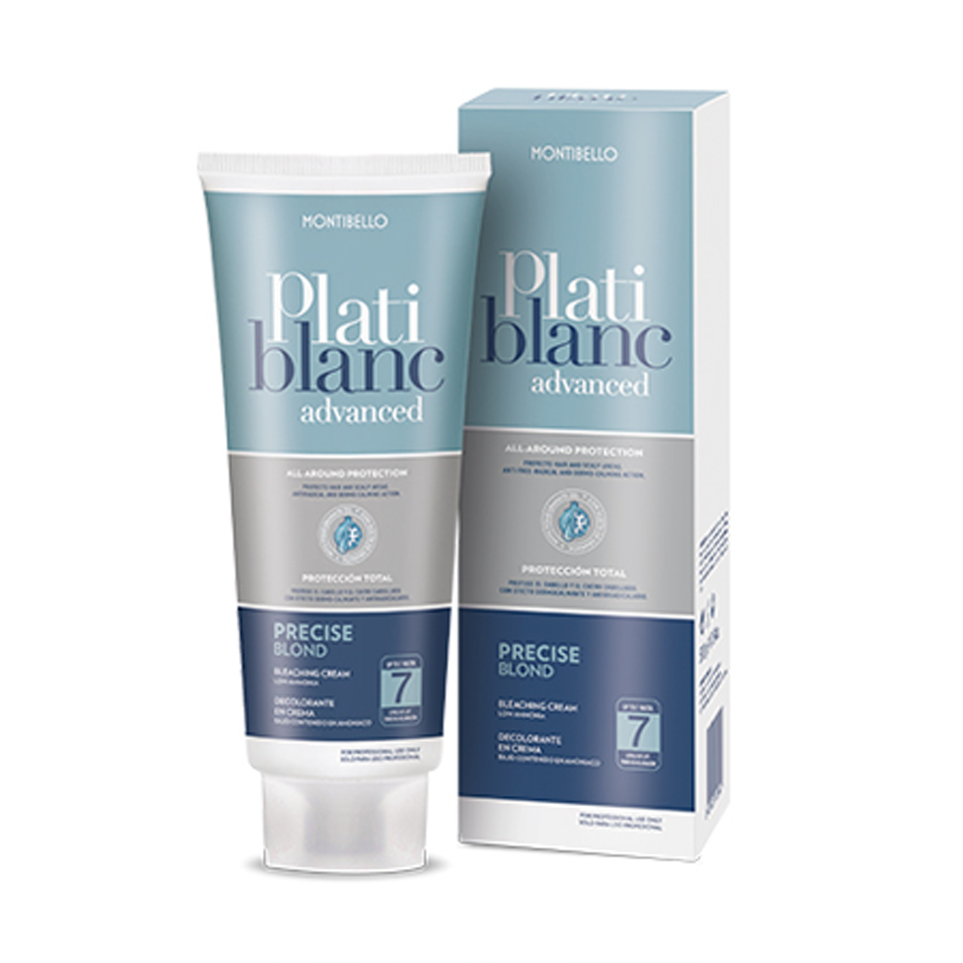 Montibello Platiblanc Advanced Precise Blond Cream Scalp Bleach (500ml) - Ultimate Hair and Beauty