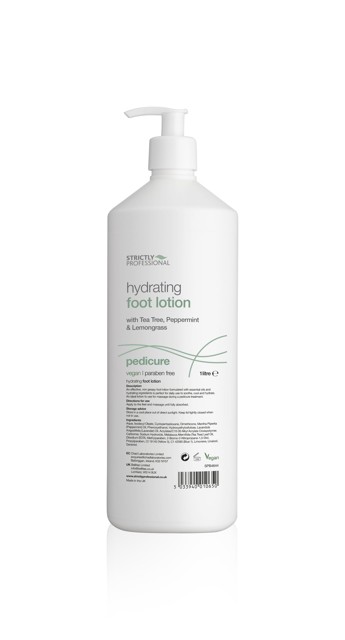 Strictly Professional Hydrating Foot Lotion