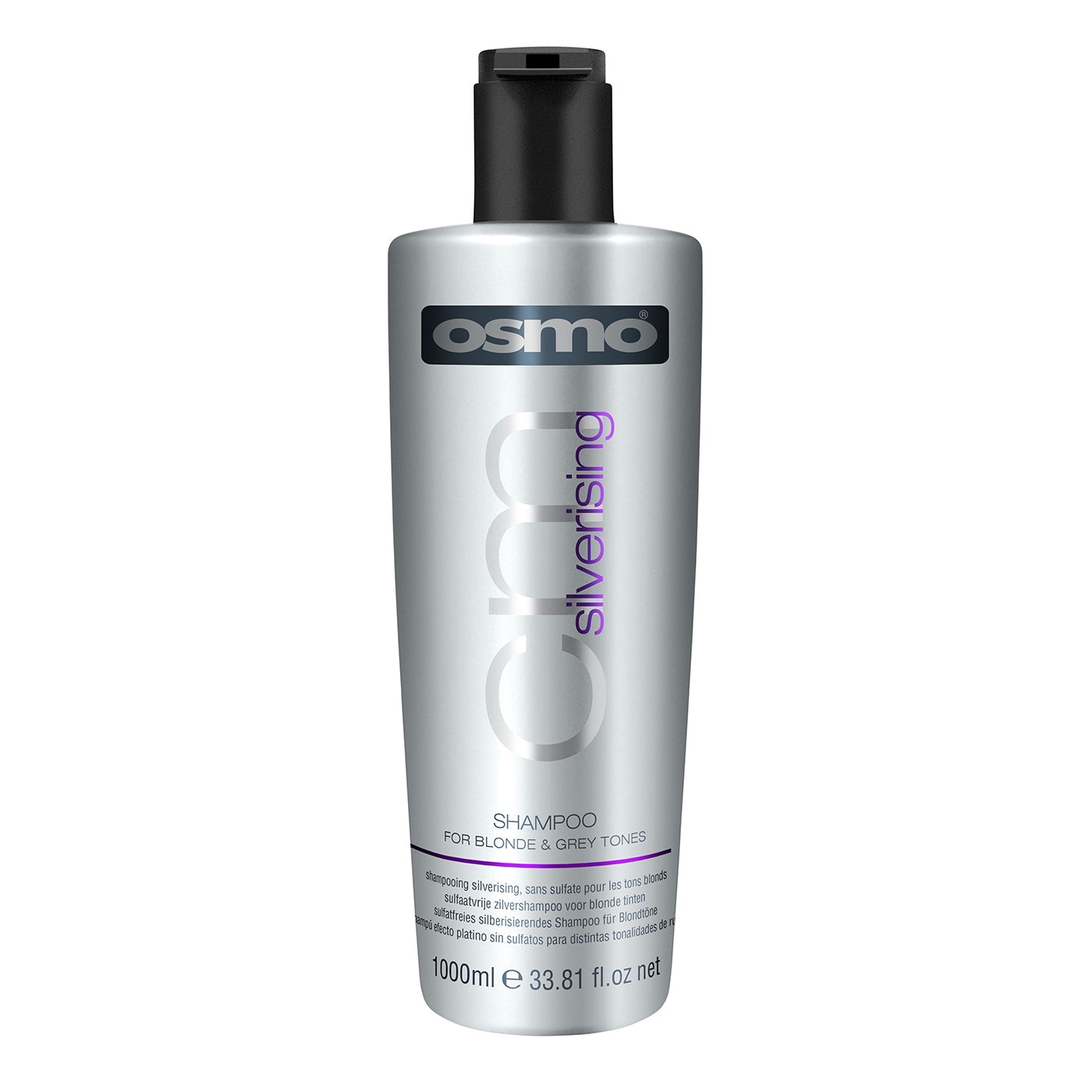 Osmo Colour Mission Silverising Shampoo (1000ml) - Ultimate Hair and Beauty