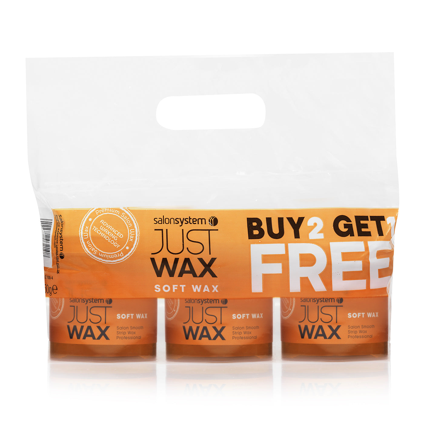 Just Wax Soft Wax (3 x 450g) - Ultimate Hair and Beauty