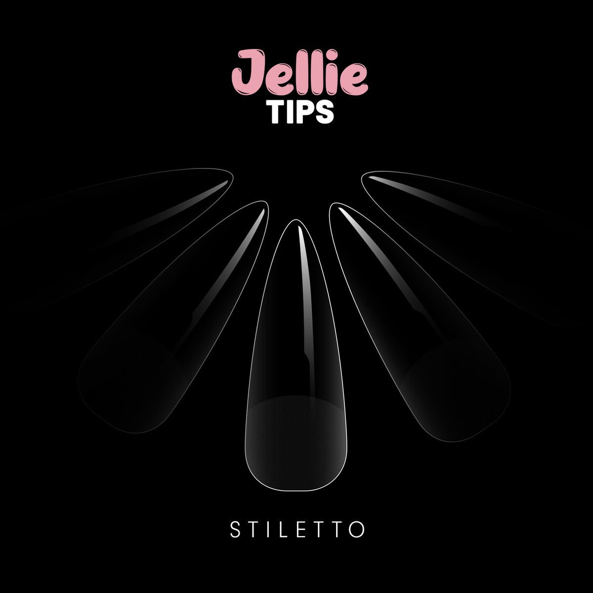 Halo Jellie Tips (Stiletto)