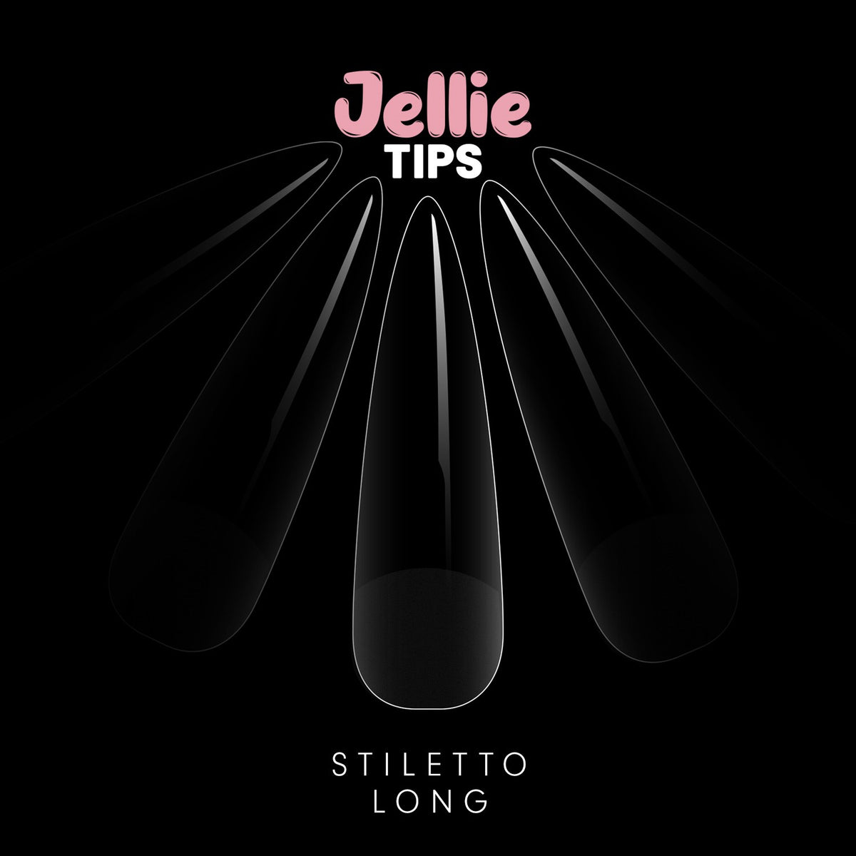 Halo Jellie Tips (Stiletto Long)