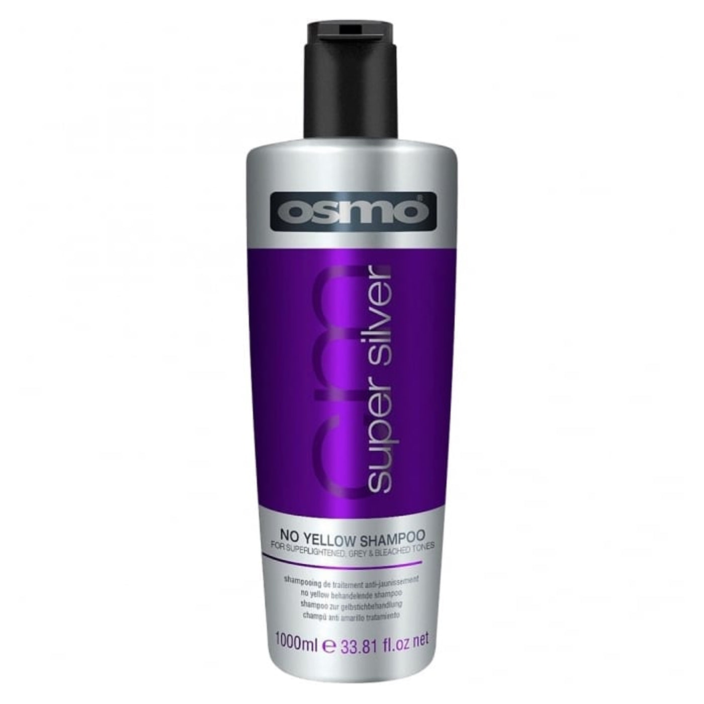 Osmo Super Silver No Yellow Shampoo (1000ml) - Ultimate Hair and Beauty