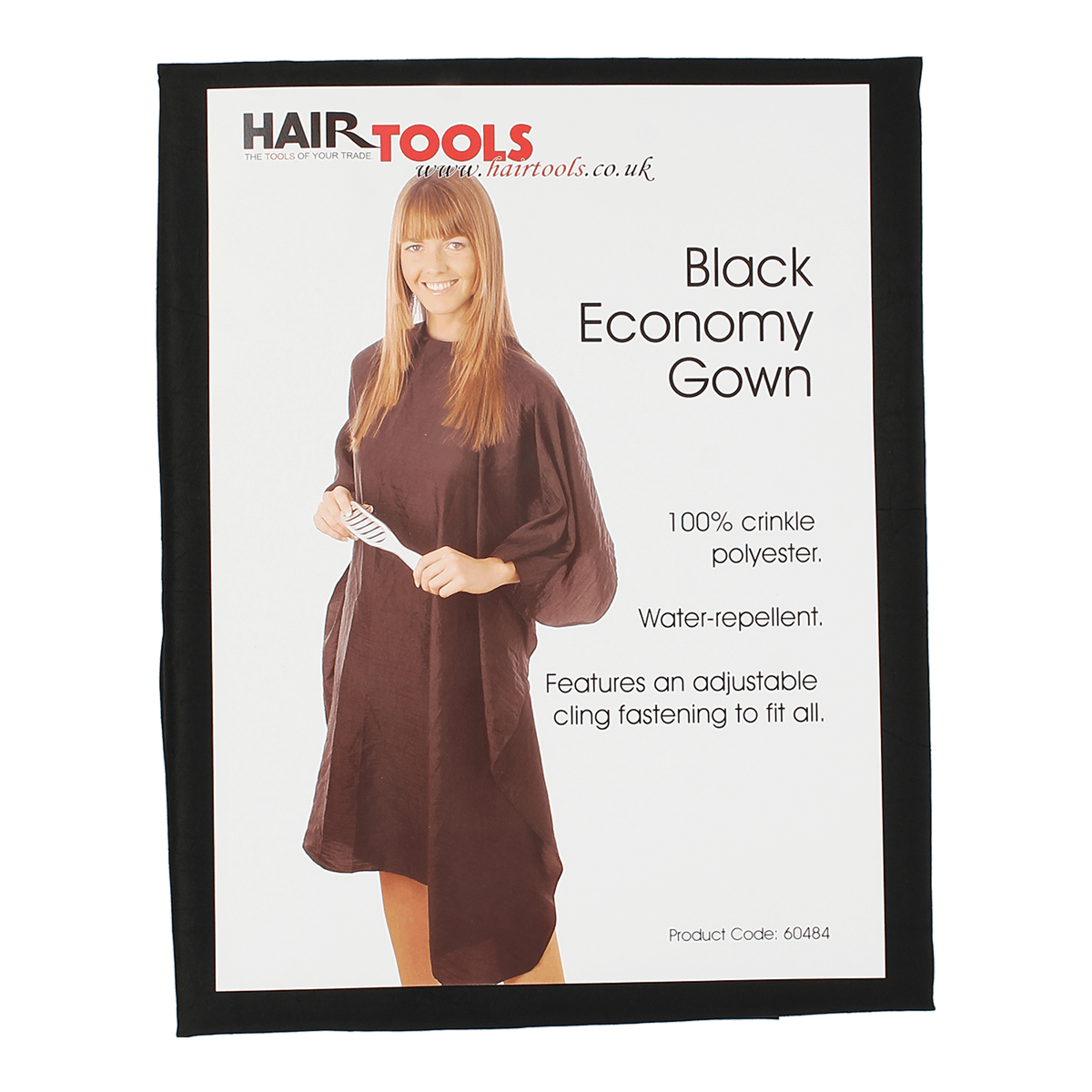 Black Economy Gown Hair Tools - Ultimate Hair and Beauty