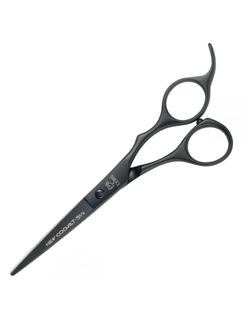 Joewell Cobalt Black Offset Scissors - Ultimate Hair and Beauty