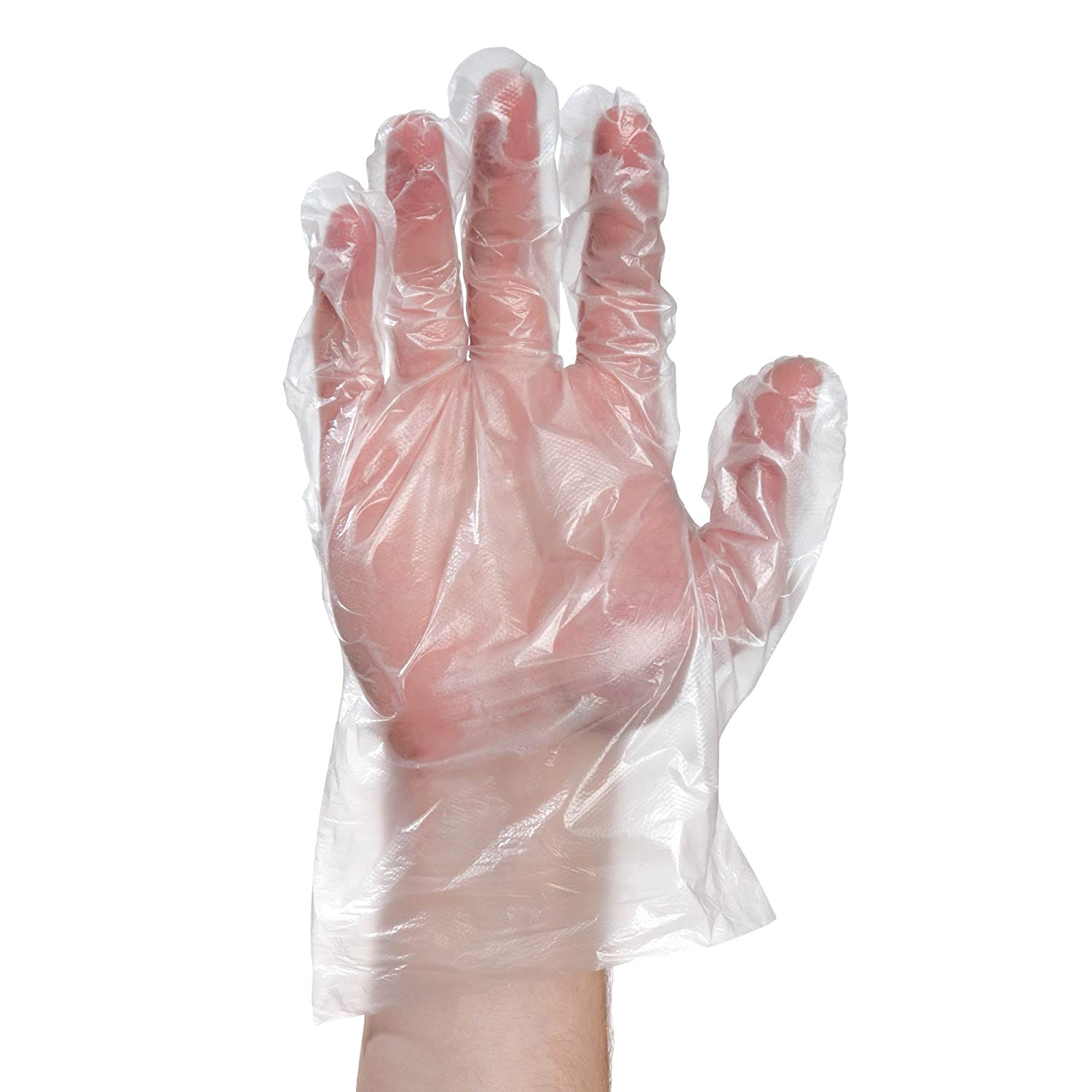 DISPOSABLE POLY GLOVES PK 100 - Ultimate Hair and Beauty