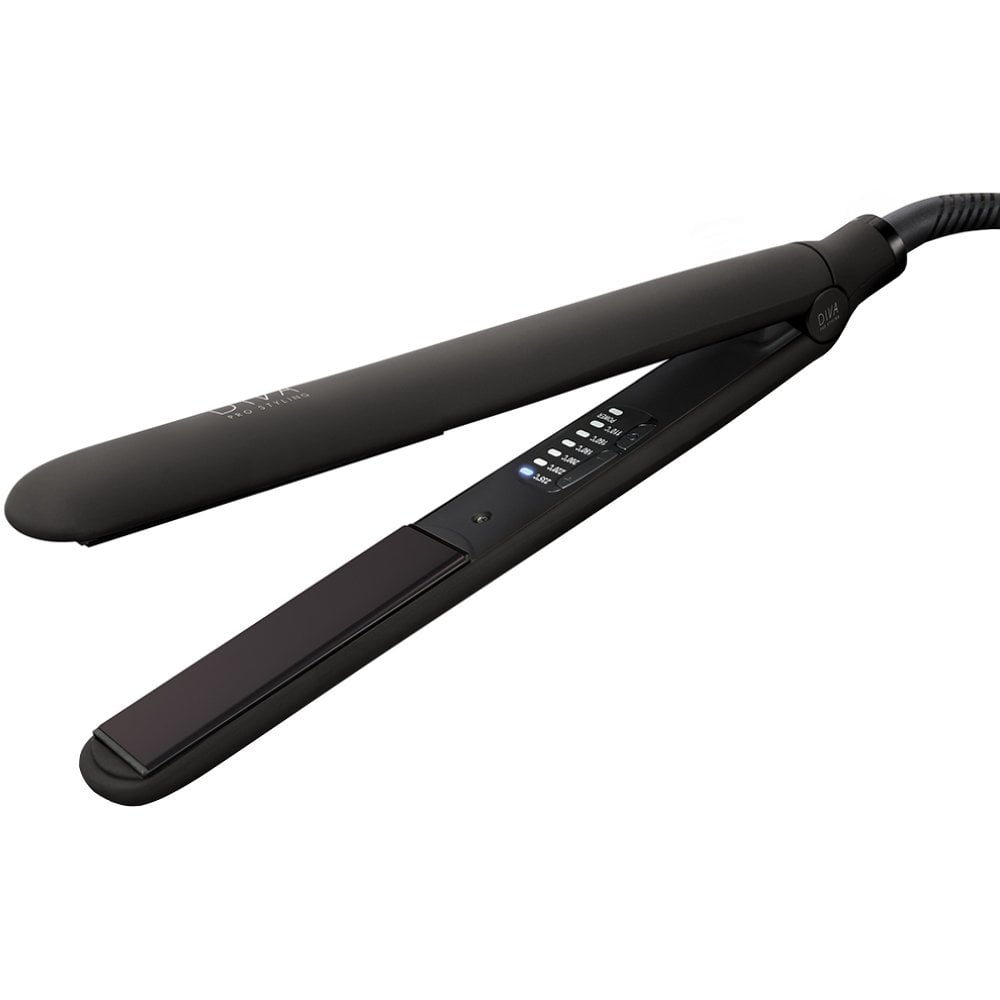 Diva Pro Styling Digital Styler, Hair Straightener Onyx