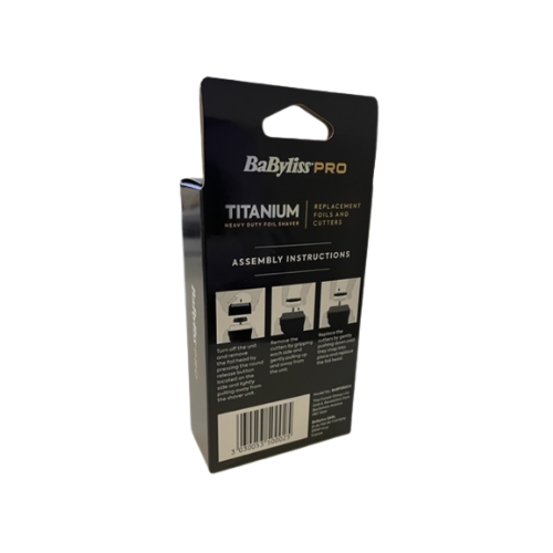 BaByliss Titanium Foil Shaver Replacement Foils Rose Gold - view 3