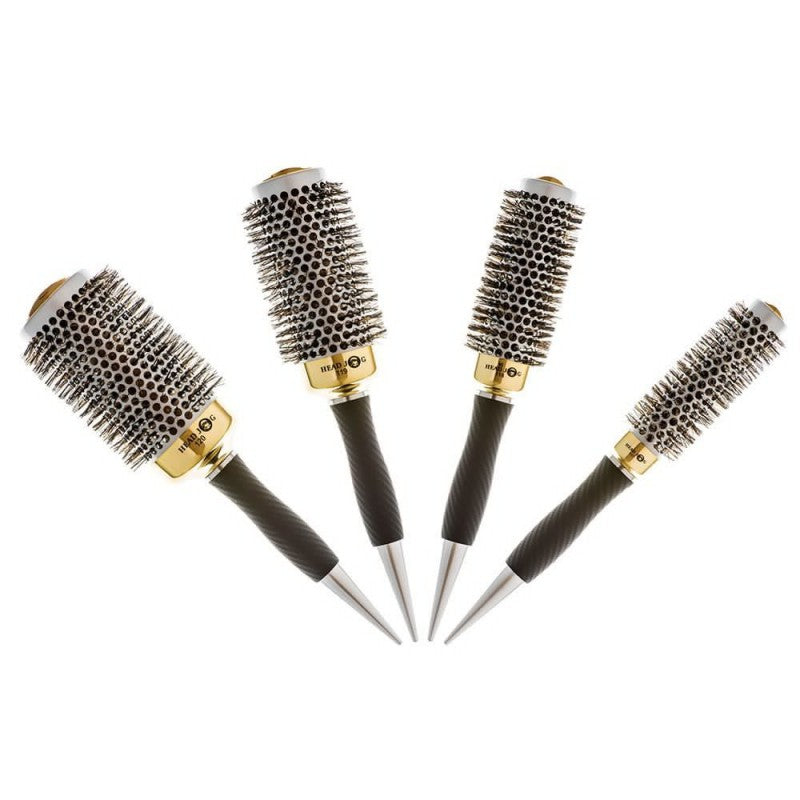 HEAD JOG GOLD THERMAL CERAMIC BRUSH - Ultimate Hair and Beauty