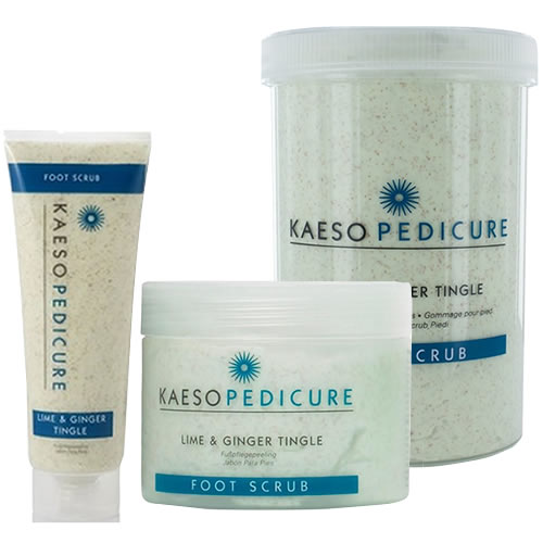 Kaeso Lime and Ginger Tingle Foot Scrub - Ultimate Hair and Beauty