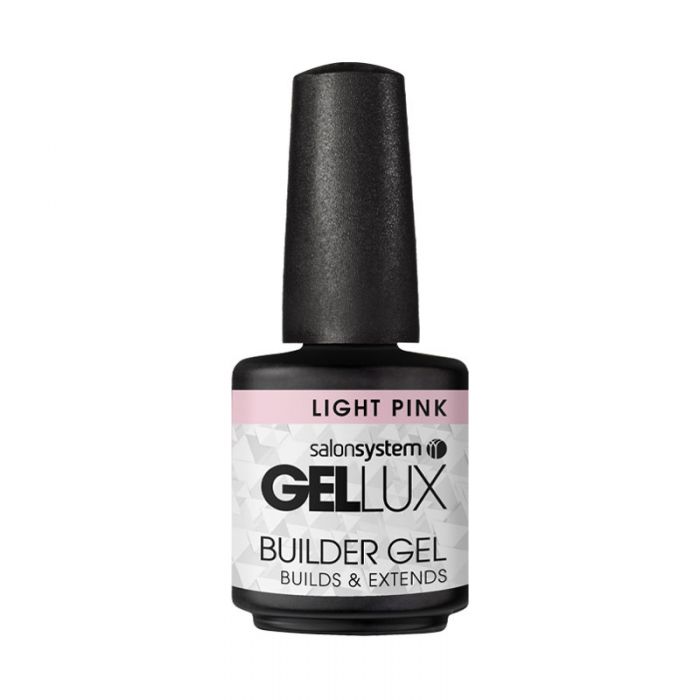 Gellux Builder Gel Light Pink (15ml) - Ultimate Hair and Beauty