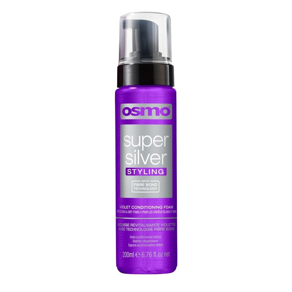 Osmo Super Silver Violet Conditioning Foam (200ml) - Ultimate Hair and Beauty