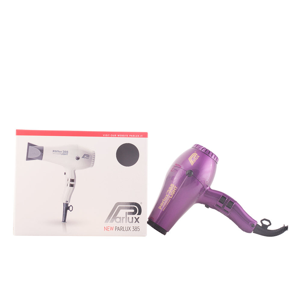 Parlux 385 Powerlight Hairdryer - Purple - Ultimate Hair and Beauty