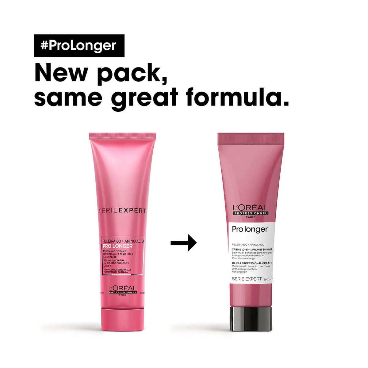 L'Oreal Serie Expert Pro Longer Leave In Renewing Cream 150ml - view 3