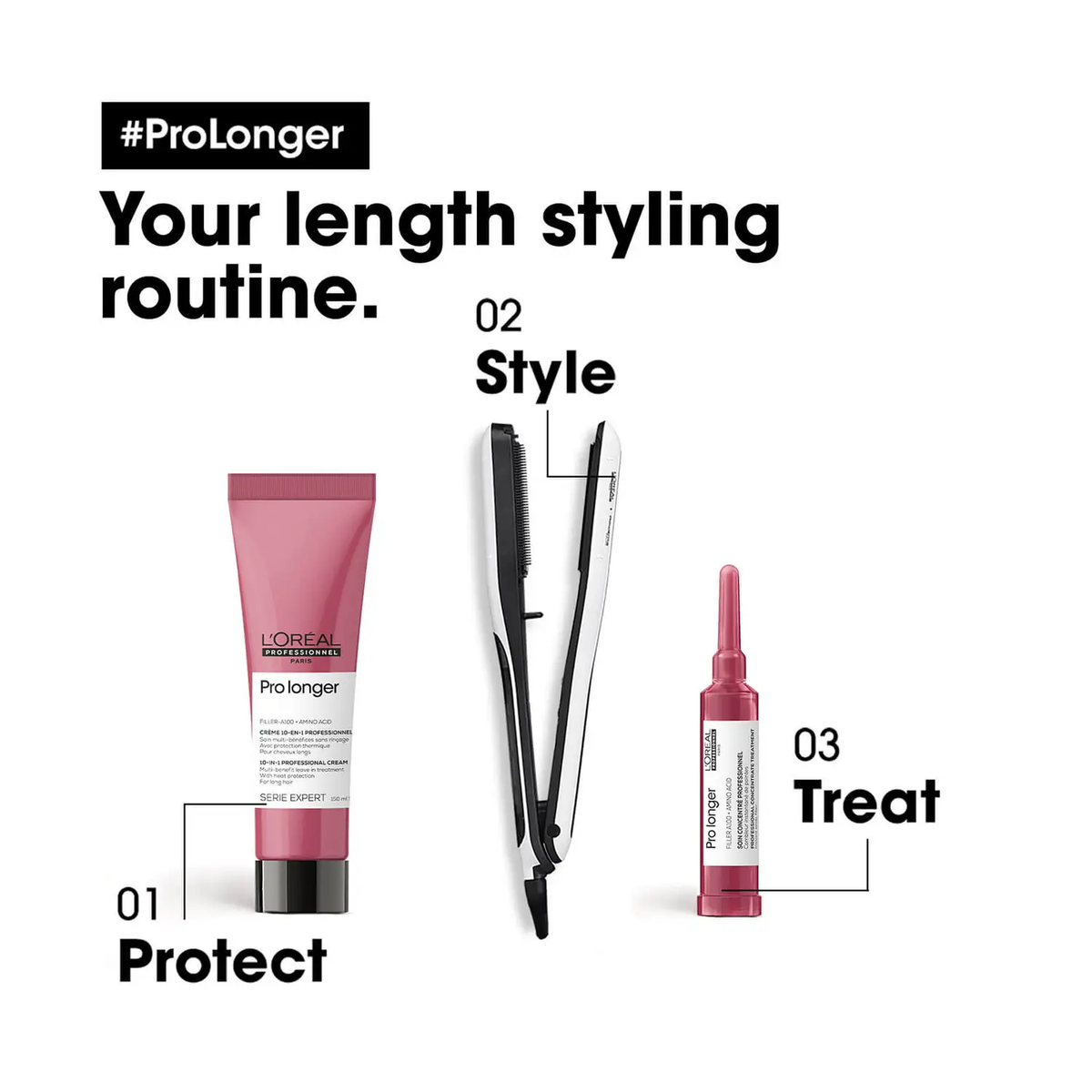 L'Oreal Serie Expert Pro Longer Leave In Renewing Cream 150ml - view 6