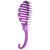 Wet Brush Shower Detangler Brush - Purple Glitter - Ultimate Hair and Beauty