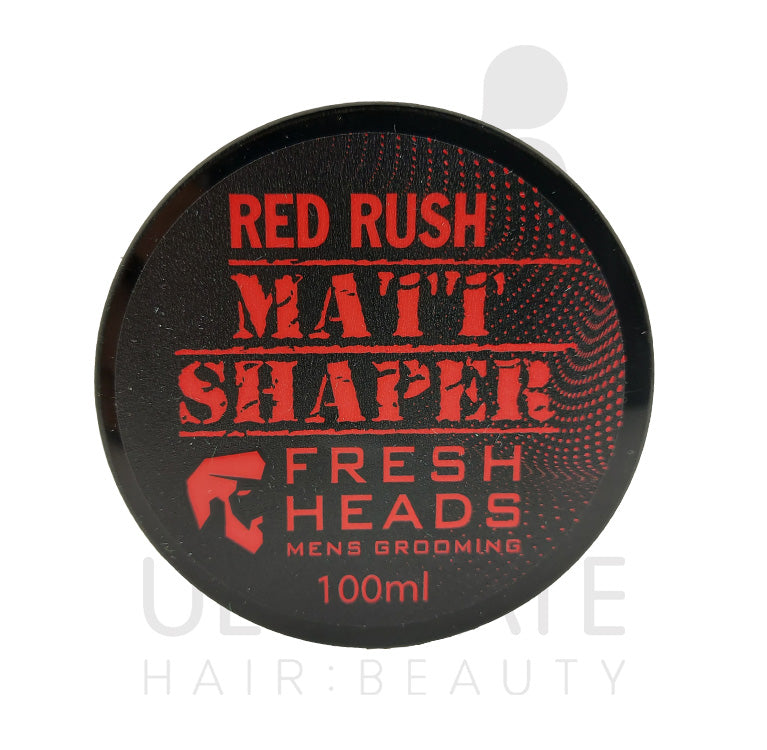 Fresh Heads Red Rush Matt Shaper - Ultimate Hair and Beauty