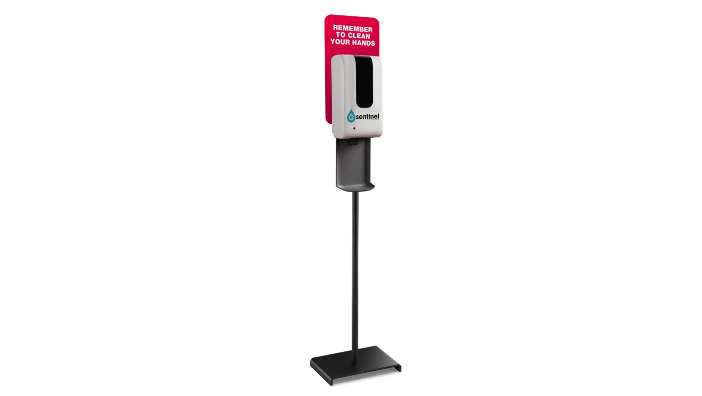 Sentinel Contactless Sanitising Solution - Wall Mounted or Free Standing - Ultimate Hair and Beauty