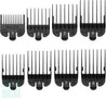 Wahl Black Combs - All Sizes 1-12 (3 mm-37.5mm) - Ultimate Hair and Beauty